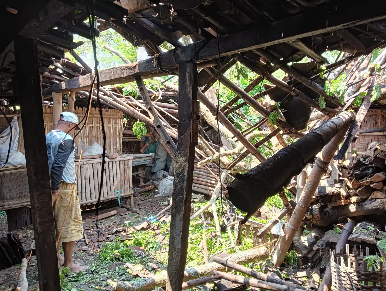 Angin Kencang Landa Kabupaten Grobogan, 216 Jiwa Terdampak